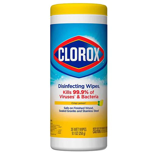 clorox wipes yellow image